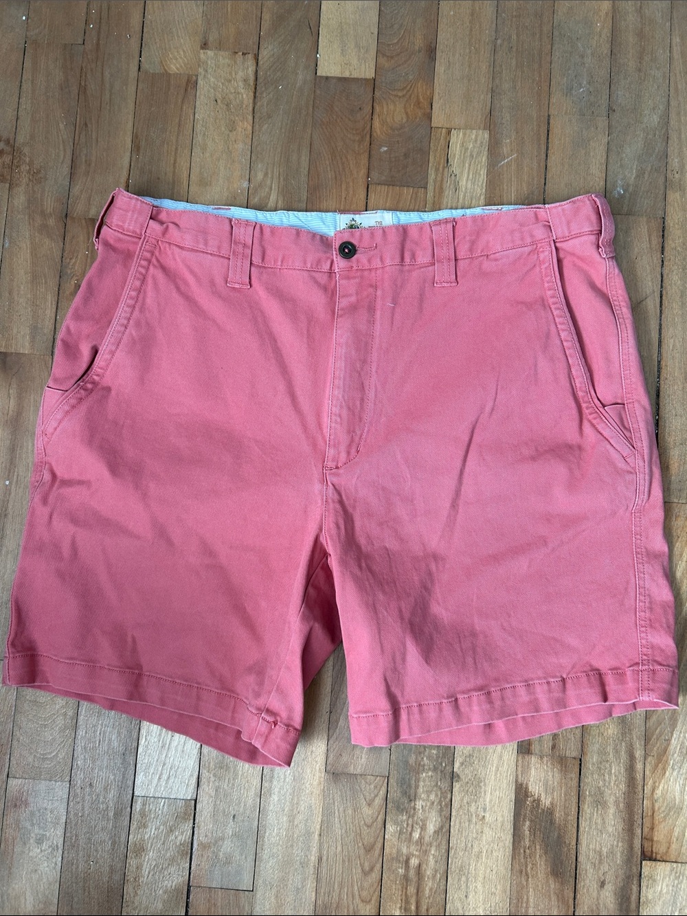 Territory Ahead Men's Coral Pink Casual Shorts